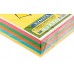 Бумага офисная цветная "Радуга" А4,  80 г/м2, 500 л. - 5 цветов в пачке ( желтый, розовый, голубой, оранжевый, зеленый)